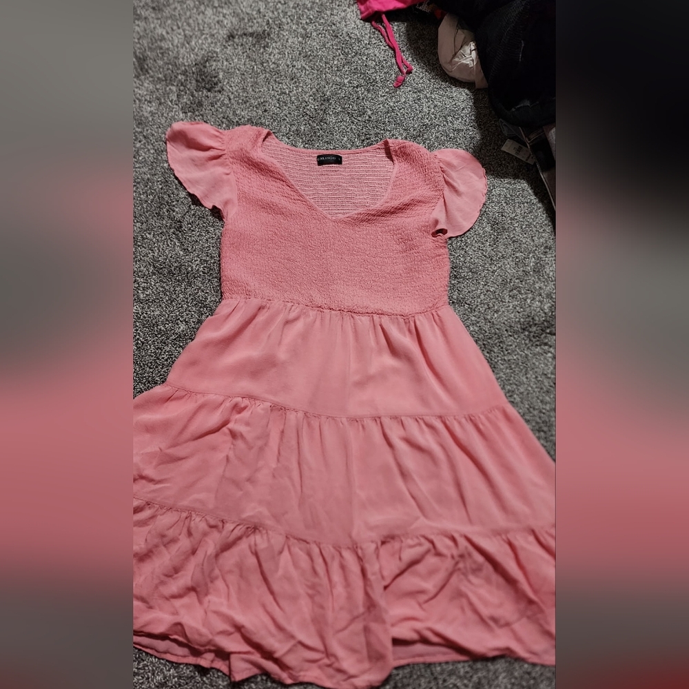 Pink  Dress Large